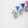 Lámpara LED para coche T10-5050-5SMD, luz de ancho, luz de instrumentos, luz de lectura, 5 indicadores, W5W