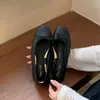 Zapatos Planos Versátiles con Lazo y Boca Poco Profunda para Mujer 2026 Primavera/Verano Zapatos de Abuela Mocasines de Suela Suave Zapatos de Ballet Delicados Estilo Francés