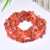 Al por mayor 80cm Ágata de cristal grava irregular DIY pulsera cadena de suéter piedra de desmagnetización con agujero cuentas sueltas
