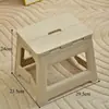 Taburete Plegable Portátil Grueso para Pesca al Aire Libre para Adultos y Niños, Taburete de Plástico para Acampar para Uso en Casa
