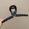 Elegante pinza de garra floral para peinado semi-recogido, nuevo modelo 2026 para mujer, pinza de tiburón de tamaño mediano para la parte trasera de la cabeza, accesorio para el cabello