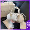 Bolsa de Axila Grande Capacidade Feminina 2024 Novo Estilo Texeled Estilo Western Celebridade da Internet Feminina Moda Versátil Bolsa de Ombro