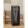 Cesta de almacenamiento para tapete de yoga, cesta de almacenamiento multifuncional para raquetas de baloncesto y bádminton, almacenamiento de equipo deportivo, perchero para paraguas