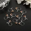 Acessórios para Brincos DIY Clipe de Orelha U-Shaped de Resina Japonês e Coreano Invisível Conversor para Brincos de Argola de Metal Brincos Sem Furo