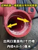 Tubo de entrada de ar do soprador bocal de uso duplo soprar e sugar acessórios da cabeça do tubo conector de coletor de ar de plástico para soprador industrial