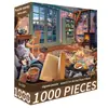 Puzle de 1000 piezas Sakura Town Fabricante Popular Transfronterizo Alta Dificultad Alivio del Estrés Juguete Educativo para Niñas Regalo de Cumpleaños