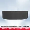 Adequado para Mitsubishi Outlander 2022-2025 Tapetes de Piso TPE Tapetes de Porta-Malas 3D para Todas as Estações