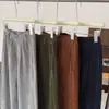 Nuevos pantalones casuales rectos de moda estilo coreano para mujer, cintura elástica con cordón, para principios de otoño de 2026, holgados, adelgazantes, versátiles, largos