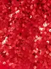 Ropa infantil estilo otoño e invierno niñas lentejuelas Año Nuevo media falda dulce versátil falda corta esponjosa falda roja para bebé niña