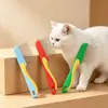 Peine para Pulgas de Mascotas, Peine de Acero Inoxidable, Peine de Dientes Finos y Agujas Largas, Peine de Acero, Artículos de Limpieza, Peine para Aseo de Mascotas
