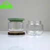 Botella dispensadora redonda de fondo plano y boca ancha, 250 ml, color aguacate, para loción corporal, exclusivamente para exportación transfronteriza de cosméticos