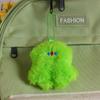 Lindo llavero de peluche tonto colgante estilo ins adorno para bolso muñeca de dibujos animados coreana regalo de mano