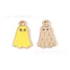 Apiao Colorido Halloween Engraçado Gotejamento de Óleo Joias Acessórios DIY Liga de Zinco Pingente Corrente de Celular Pingente de Chaveiro