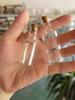 Atacado 12ml /18ml rolha de madeira baioneta garrafa vazia tubo garrafa de vidro de borosilicato baixo com rolha de madeira vidro à deriva