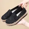 Zapatos de Malla de Pescador con Diseño de Grulla Blanca para Mujer Zapatos de Malla de Verano Nuevos Huecos Transpirables Zapatos de Malla para Mujer Slip-on Suela Suave Cien