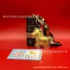 Nuevo Modelo Oro Puro 999 "Hazte Rico al Instante" Año del Caballo Llavero, Cadena para Teléfono, Colgante para Bolso, Regalo Amistoso, Disponible para Venta al por Mayor