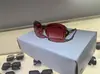 Nuevas Gafas de Sol Moda Cabeza de Zorro 9257 Lentes Polarizados de Marco Grande Trendy para Mujer Directo del Fabricante Gafas de Sol Florales