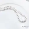 Contas de Concha Naturais Galvanizadas Pérola Branca Contas Redondas Contas com Furo para Passar Contas Artesanais DIY Acessórios para Pulseira Colar Material