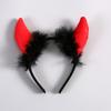 Halloween Transfronterizo Alas de Plumas de Ángel para Adultos Accesorios de Tres Puntas Novia Dama de Honor Rendimiento Diablo Forma de Golondrina Al por Mayor