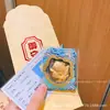 Decoração Suspensa Gato da Sorte Imperial Shou do Mesmo Estilo da Família Zhou Amuleto para Pendurar no Carro Gato da Sorte Grande Fortuna Imperial Shou Bolsa Vermelha Presente