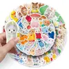 51 Pegatinas Senbeier Dibujos Animados Lindas Impermeables Decorativas para Tableta Laptop Taza de Agua Diario de Vida Pegatinas para Tarjetas Goo