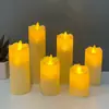 Luz de Vela Digital Artificial LED Luz de Vela Concierto de Velas Script Killing Props Decoración de Bar Luz Ambiental Adornos de Escritorio