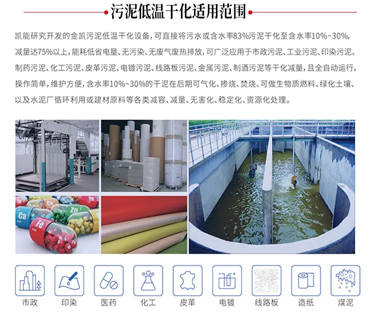 箱式低温污泥干化机
