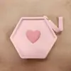 Bolsa de Almacenamiento Popular de Goma Transfronteriza, Color Sólido, Bolsa Pequeña Cuadrada Simple para Maquillaje, Directo del Fabricante, Se Puede Imprimir Logo a Color