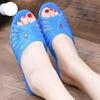 Zapatos de Mujer Retro Nostálgicos Vintage Clásicos Sandalias de Cristal Transparente para Personas Mayores Zapatos de Leche Zapatos de Gelatina Mamá