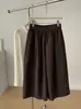 Pantalones cortos retro de pana estilo japonés para mujer, versión coreana de otoño, talla petite, pantalones de pierna ancha con patchwork, pantalones tipo globo adelgazantes y que favorecen la figura