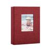 Álbum de fotos pequeño y fresco de lino de la fábrica Guangmei álbum de fotos libro de almacenamiento de 56 fotos álbum de fotos mini de 6 pulgadas
