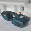 Exportación de Empacadoras Eléctricas tipo Bandolera Europeas y Americanas, Empacadoras Automáticas para Materiales de Construcción en Cajas de Madera, Empacadoras de Fusión en Caliente sin Hebillas
