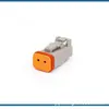 Conector Impermeable de 2 Pines Serie Duv Dt Conector para Coche Doméstico Enchufe Macho y Hembra Dt06-2S/Dt04-2