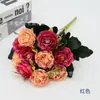 10 Capullos de Té, Auditorio de Bodas, Guías de Carretera, Flores Decorativas, Novia Sosteniendo Flores con Té Perfumado, Capullos, Adornos, Flores Artificiales