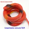 Brinquedo de Cobra de Borracha Macia, Cobra, Cobra Falsa, Aranha, Pegadinha, Brinquedo de Barraca de Rua Novelty, Atacado de Fabricante
