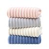 Toalla gruesa de terciopelo de caramelo para el rostro, toalla de coral de terciopelo para el hogar, toalla absorbente sin pelusa para envolver el rostro, venta al por mayor