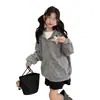 Chaqueta Infantil 2026 Otoño Nueva Llegada para Niñas Mayores, Chaqueta Abrigo con Capucha de Manga Larga y Cremallera con Diseño de Estrellas