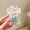 Lindos Pasadores del Tamaño de un Pulgar para Niños, Accesorios para el Cabello de Bebé, Diademas para Bebés, Pasadores de Alta Elasticidad que No Dañan el Cabello, Accesorios para el Cabello de Goma para Niñas Pequeñas