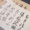 Colección de Caligrafía de Wen Zhengming: Cuaderno de Caligrafía con Pincel, Papel Xuan Imitación Antigua, Rollo Largo de Trazado Rojo, Libro de Práctica para Principiantes Adultos, Libro de Práctica de Caligrafía para Calmar la Mente