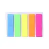 Etiquetas de Índice, Notas Pequeñas, Pegatinas Indicadoras de Color Transparente, Pegatinas Fluorescentes para Oficina, Notas de Paginación, Notas Adhesivas