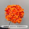 Boda Flores Artificiales Naranja Flores de Seda Boda Naranja Material de Flores Fondo de Pared Mesa Guía de Camino Arte Floral Decorativo