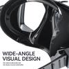 Gafas de Buceo de Marco Grande Transfronterizas para Adultos, Hombres y Mujeres, Máscaras de Buceo para Snorkel Libre, Máscaras de Buceo para Miopía con Diseño Antivaho