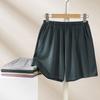 Shorts de Dormir Simples de Verano para Mujer de Color Sólido Modal, Delgados Casuales Holgados Talla Grande para Casa