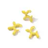 Pingente de Cachorro Balão de Liga Colorida Macaron Brincos Charme de Cachorro Balão Acessórios para Chaveiro Colar