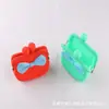 Bolsa Cosmética Cuadrada con Lazo Bolsa para Llaves de Silicona con Lazo Cartera para Mujer con Lazo