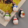 Navidad Papá Noel pegatinas para refrigerador creativas imán fuerte mensaje dibujos animados lindas pegatinas magnéticas decoraciones