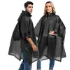 Capa de Chuva Poncho Leve, Poncho de Chuva Três em Um, Capa de Chuva Multifuncional Portátil Especial para Montanhismo e Caminhada ao Ar Livre