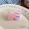 Pinza para el pelo de gatito linda linda Pinza para el flequillo delantera de mujer Pinza para el pelo roto Accesorios para la cabeza para niños para el verano