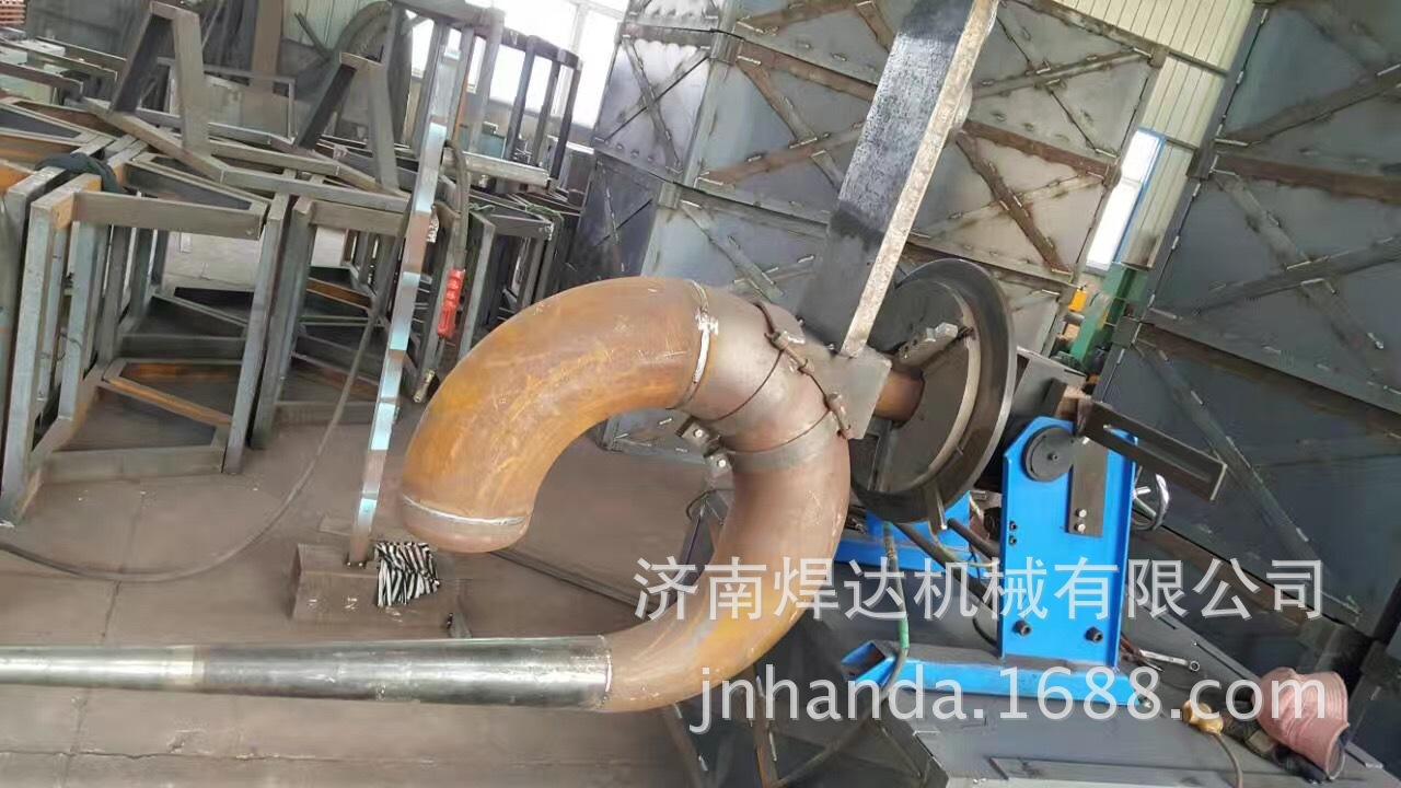 焊达变位机用于不规则工件焊接
