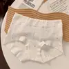 Calzoncillos bóxer de algodón extendido 10A con entrepierna inferior antibacteriana, algodón puro, simples de talle medio para mujer, ropa interior femenina que cubre los glúteos